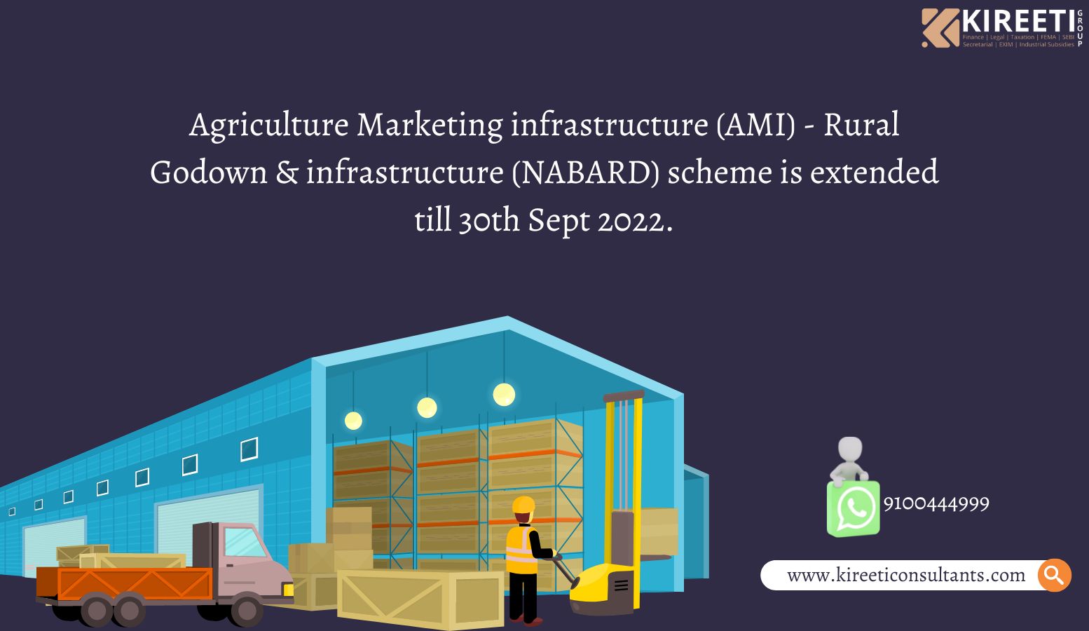 NABARAD, AMI, Agriculture Marketing Infrastructure, Rural Godown & Infrastructure,