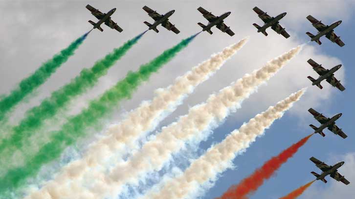 imported aircrafts for aero show
