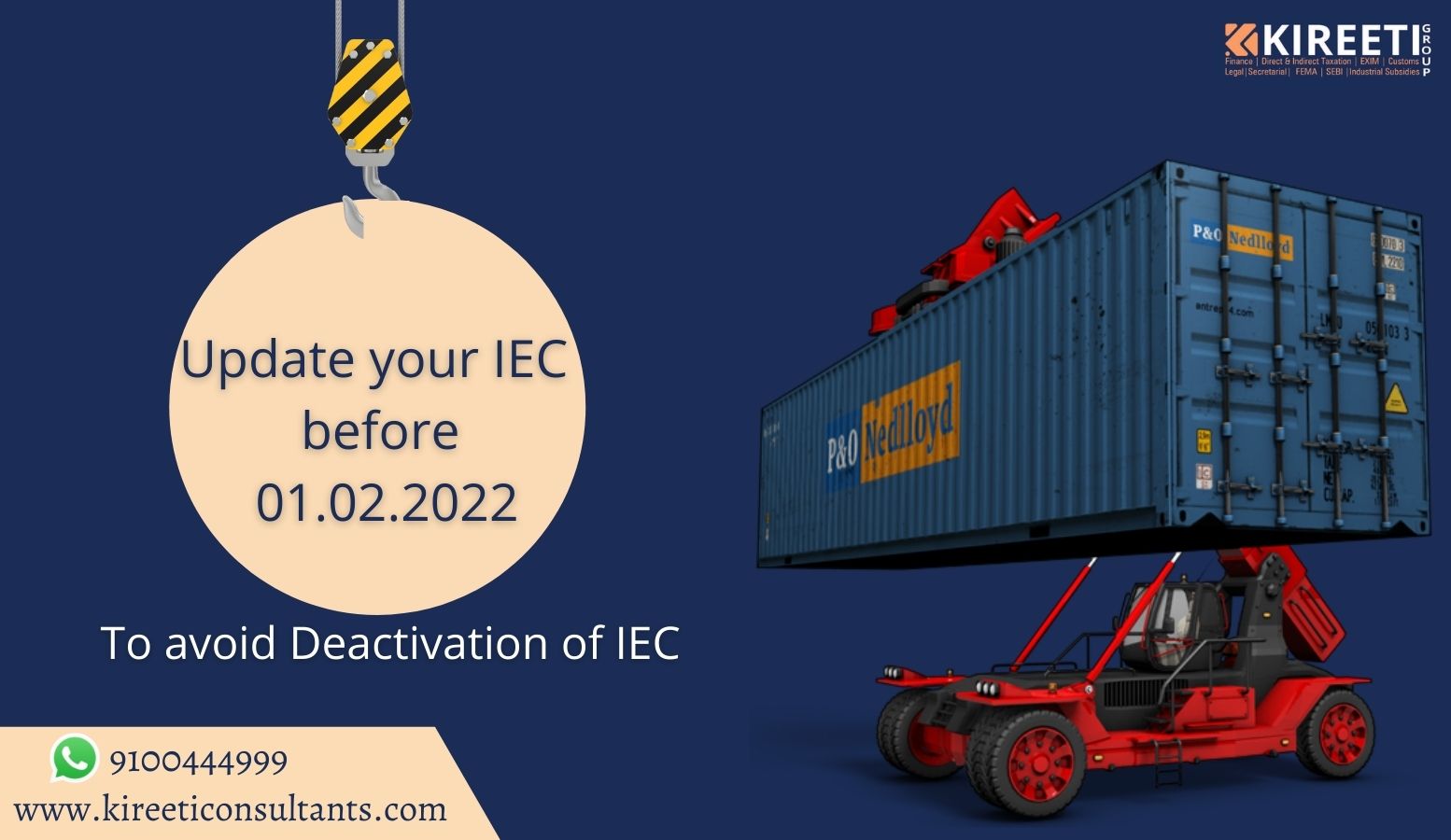 De-Activation of IEC, IEC, Trade notice, DGFT , import and export code, iec code