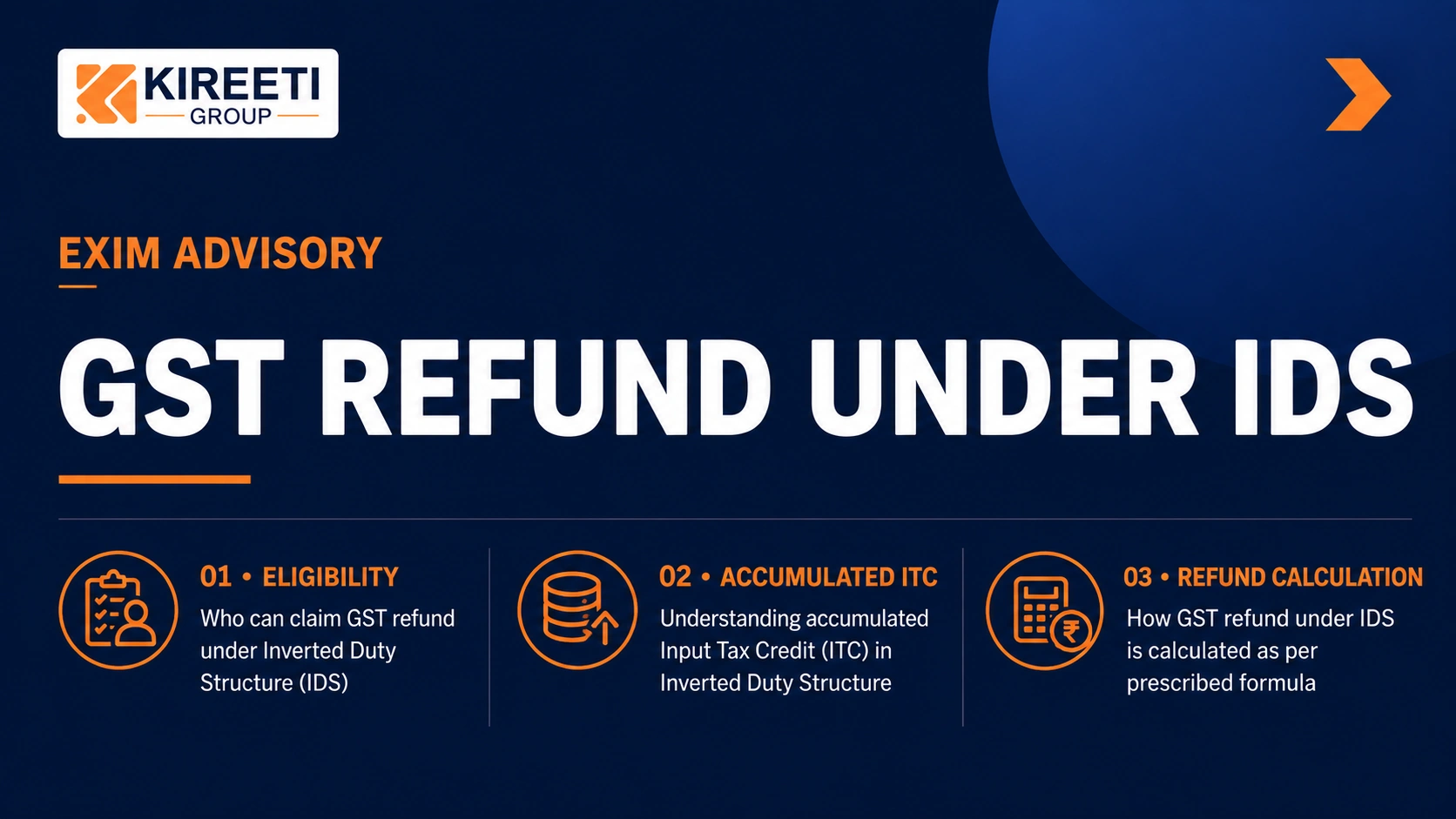 GST Refund on Inverted Duty Structure