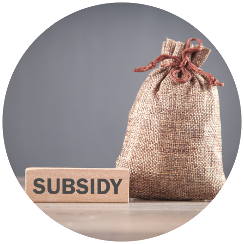 Industrial Subsidy Icon